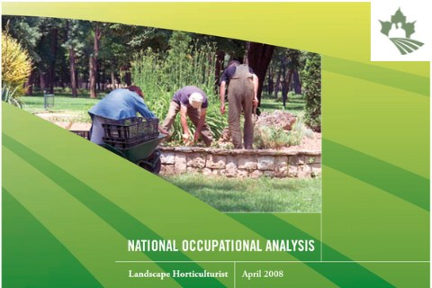 National Occupational Standard and Essential Skills profile of a Landscape Horticulturist