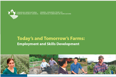 Today’s and Tomorrow’s Farm: Employment and Skills Development