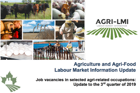 Job Vacancies in Selected Agri-related Occupations: Update to the 3rd Quarter of 2019