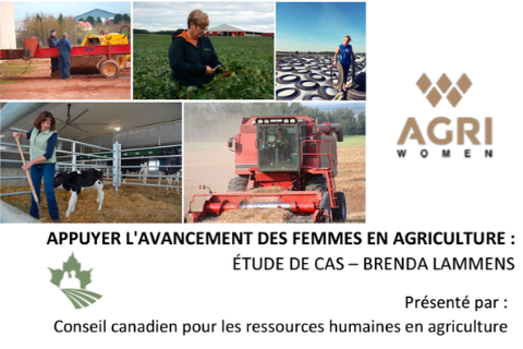 Appuyer l'avancement des femmes en agriculture : Études de cas : Brenda Lammens